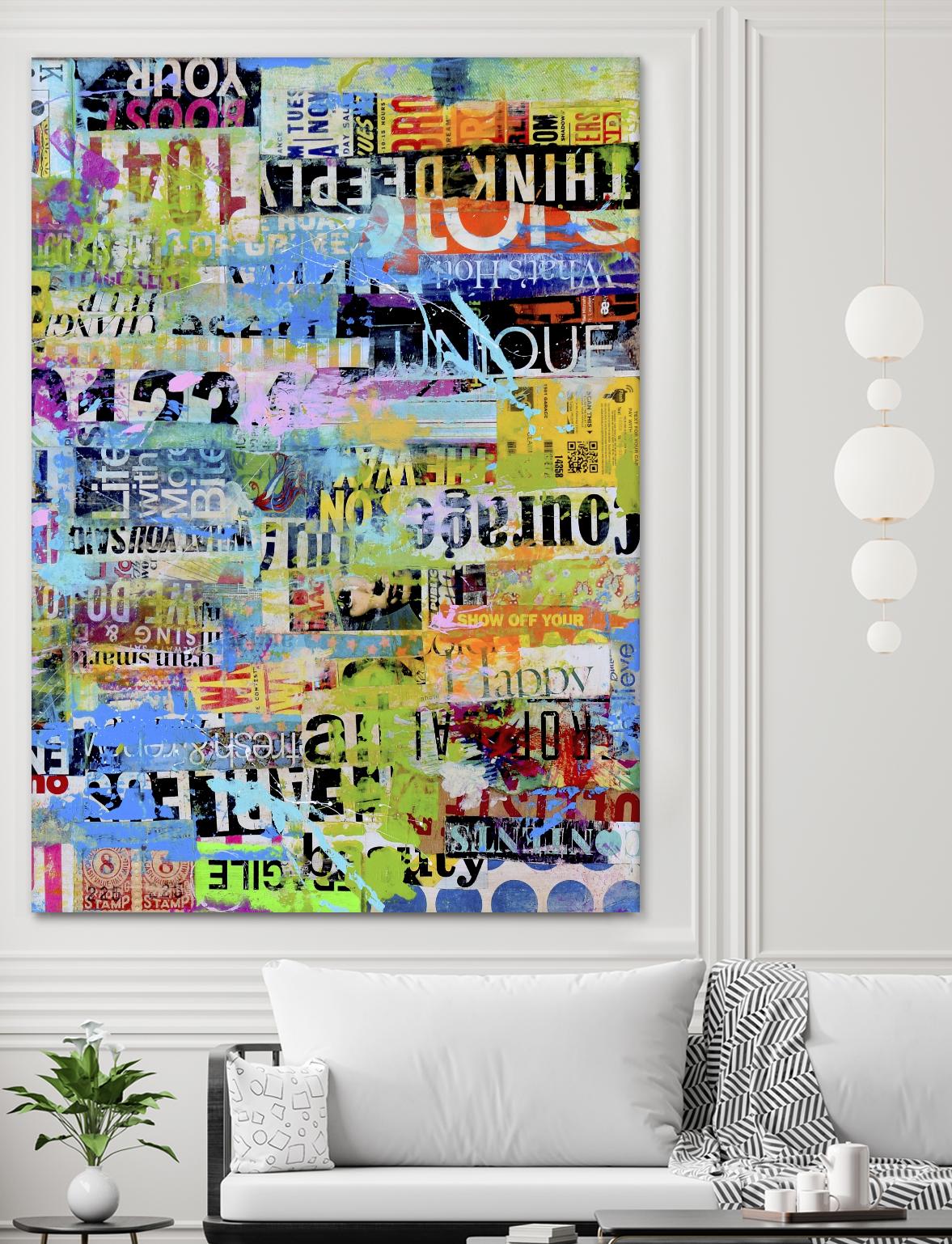 Metro Mix 33 II by Erin Ashley on GIANT ART - abstract