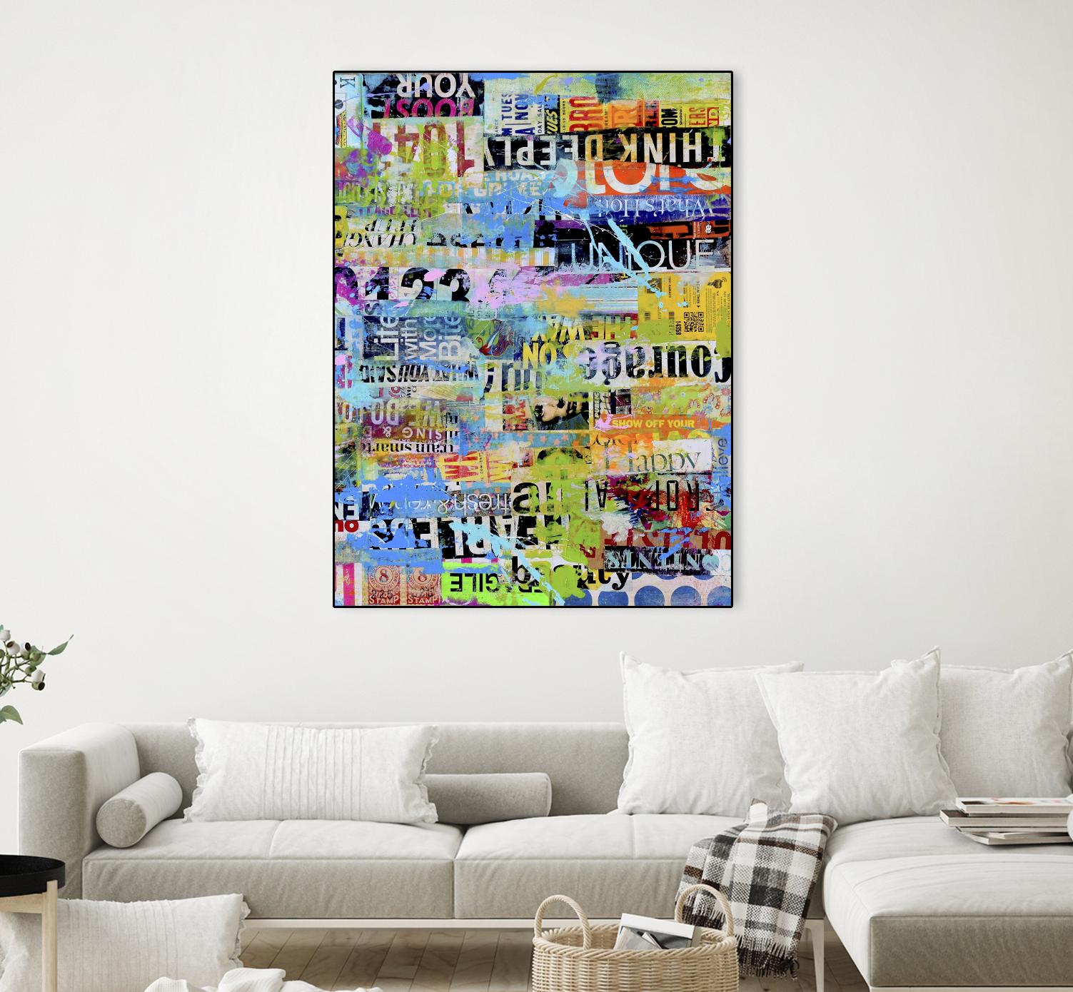 Metro Mix 33 II by Erin Ashley on GIANT ART - abstract