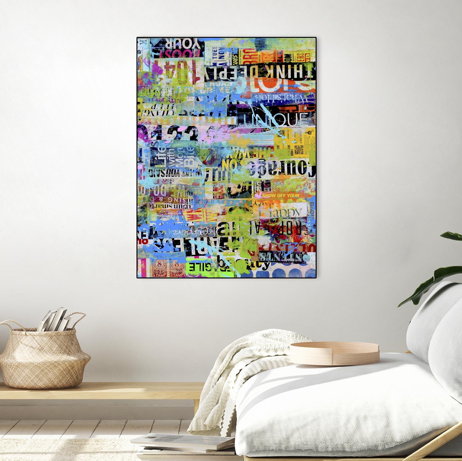 Metro Mix 33 II by Erin Ashley on GIANT ART - abstract