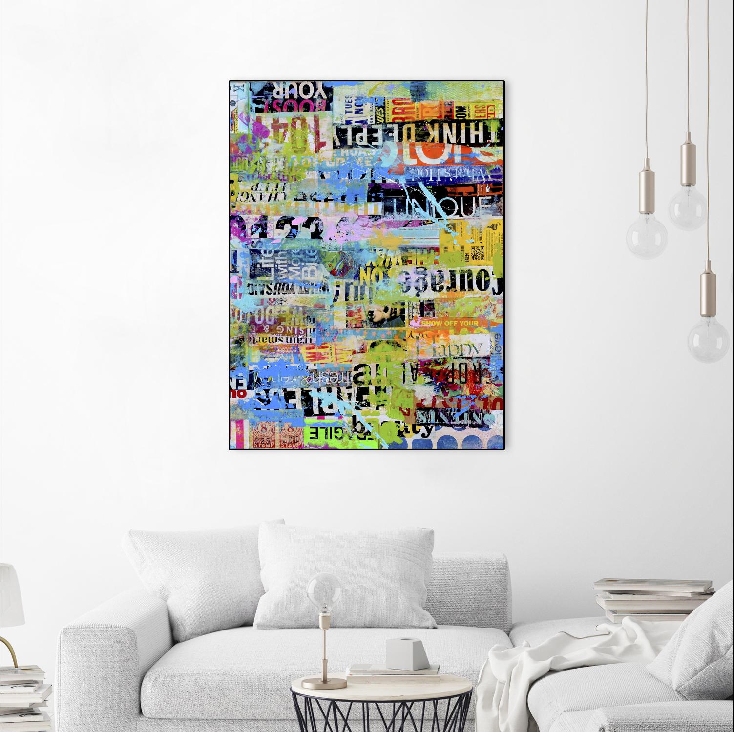Metro Mix 33 II by Erin Ashley on GIANT ART - abstract