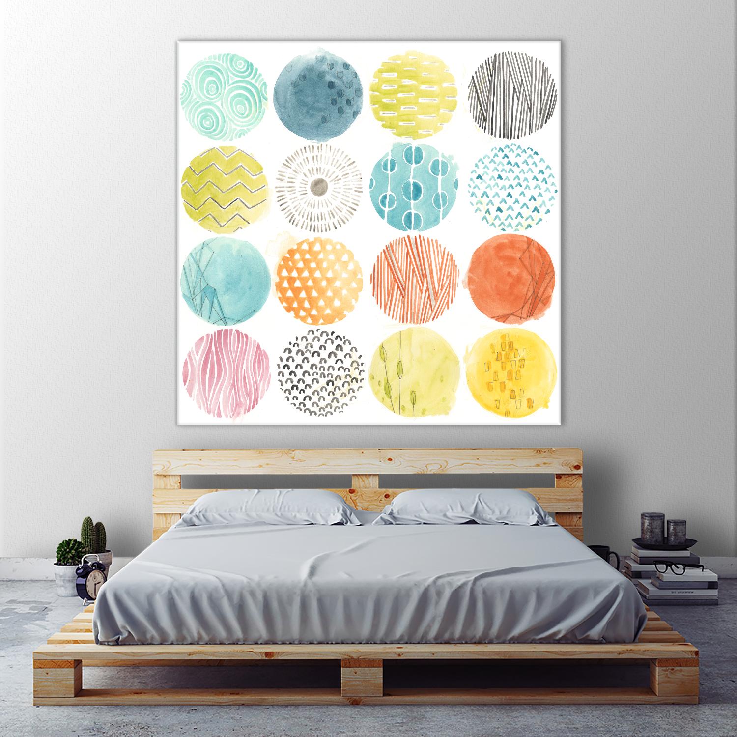 Pattern Pop I by June Erica Vess on GIANT ART - abstract