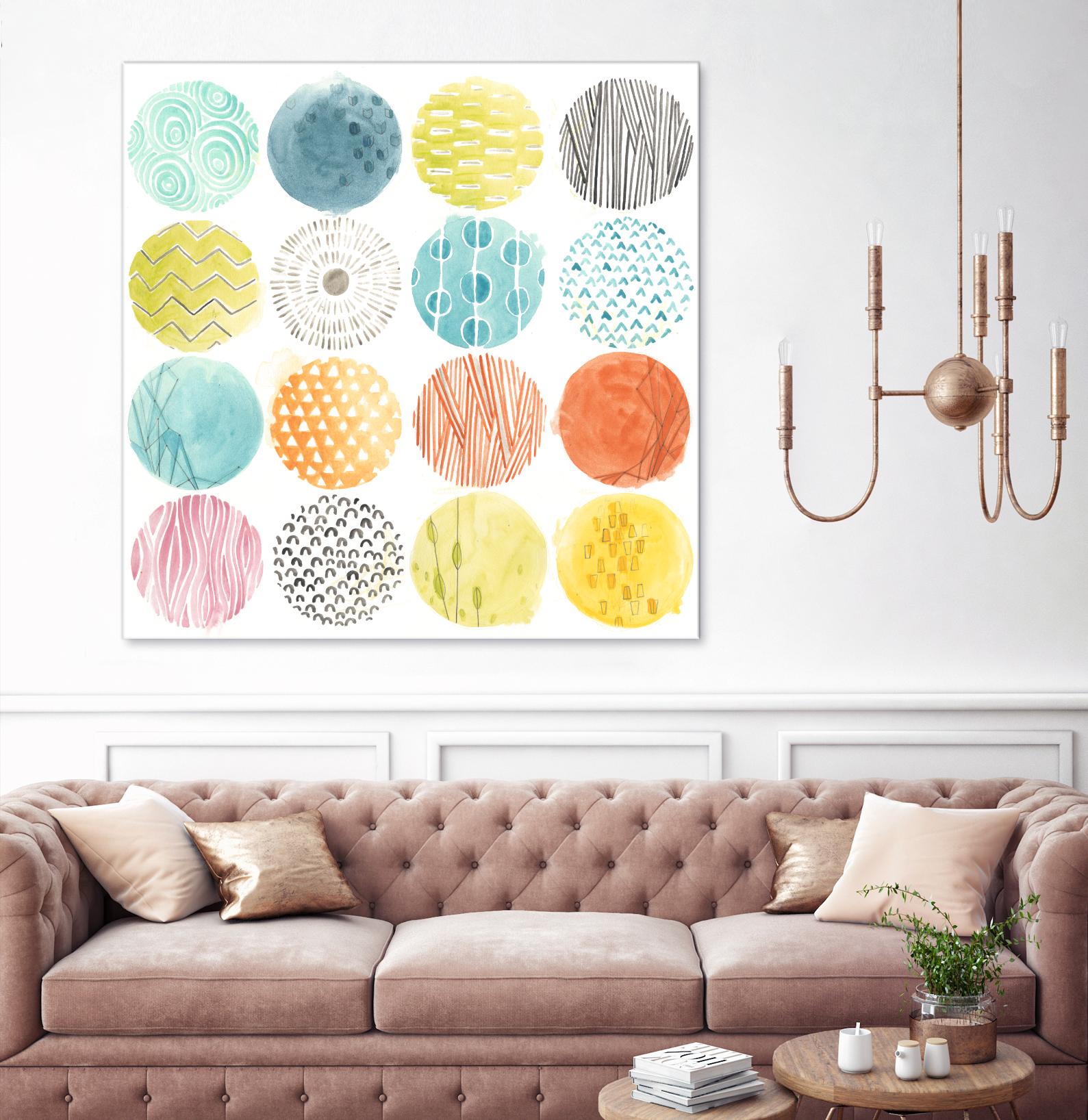 Pattern Pop I by June Erica Vess on GIANT ART - abstract