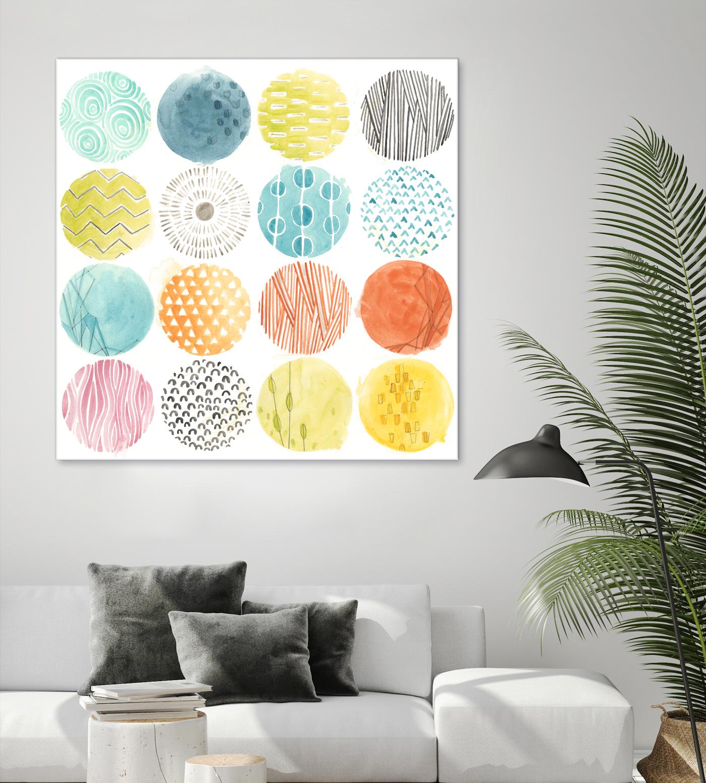 Pattern Pop I by June Erica Vess on GIANT ART - abstract