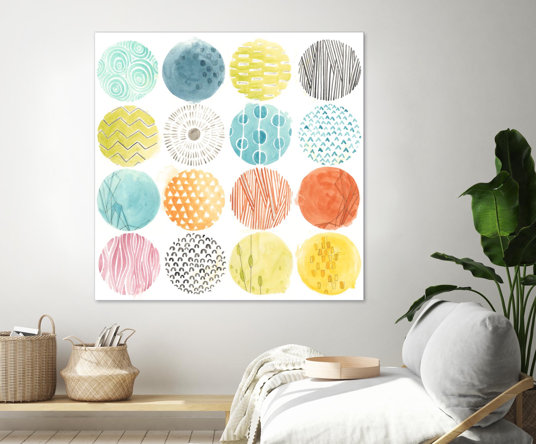 Pattern Pop I by June Erica Vess on GIANT ART - abstract