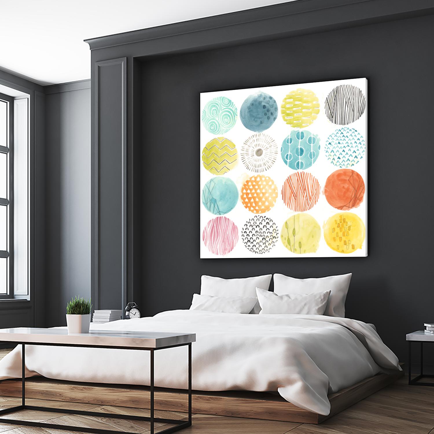 Pattern Pop I by June Erica Vess on GIANT ART - abstract