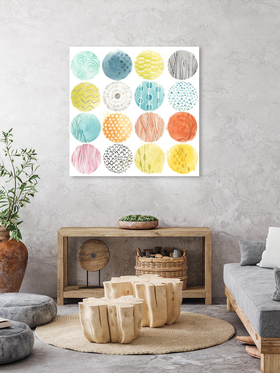 Pattern Pop I by June Erica Vess on GIANT ART - abstract