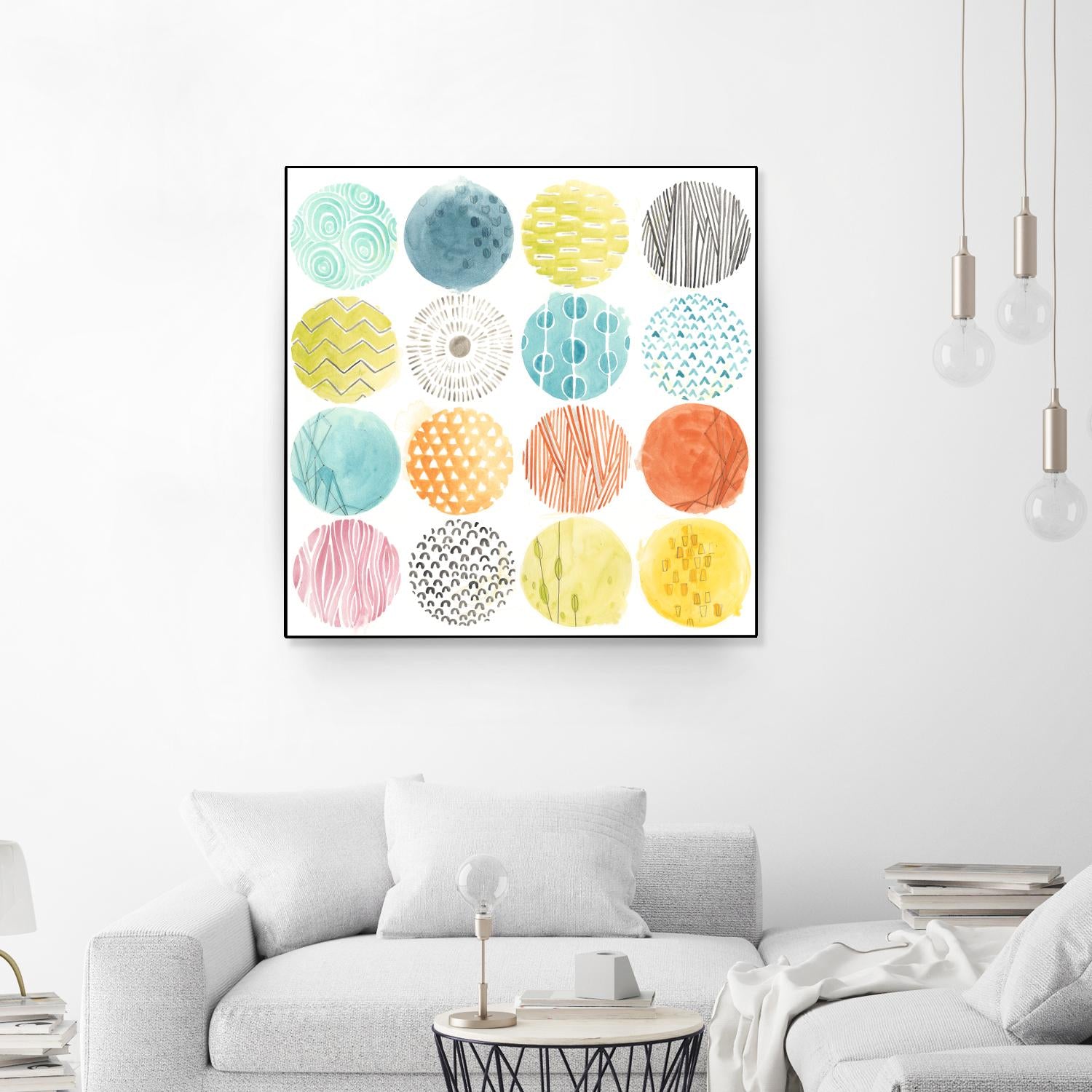 Pattern Pop I by June Erica Vess on GIANT ART - abstract