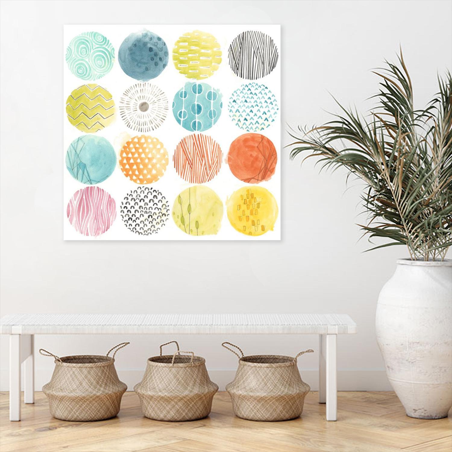 Pattern Pop I by June Erica Vess on GIANT ART - abstract