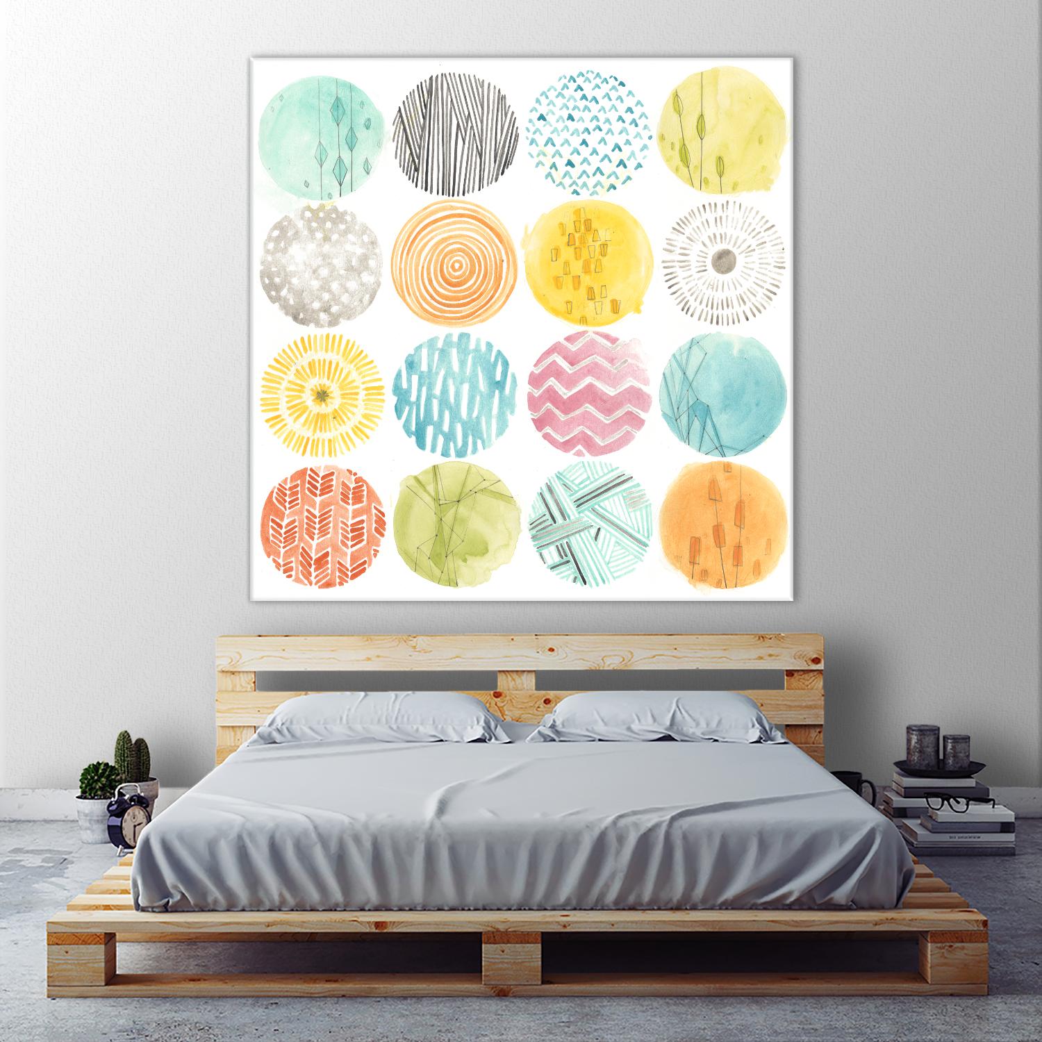 Pattern Pop II by June Erica Vess on GIANT ART - abstract