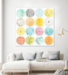 Pattern Pop II by June Erica Vess on GIANT ART - abstract