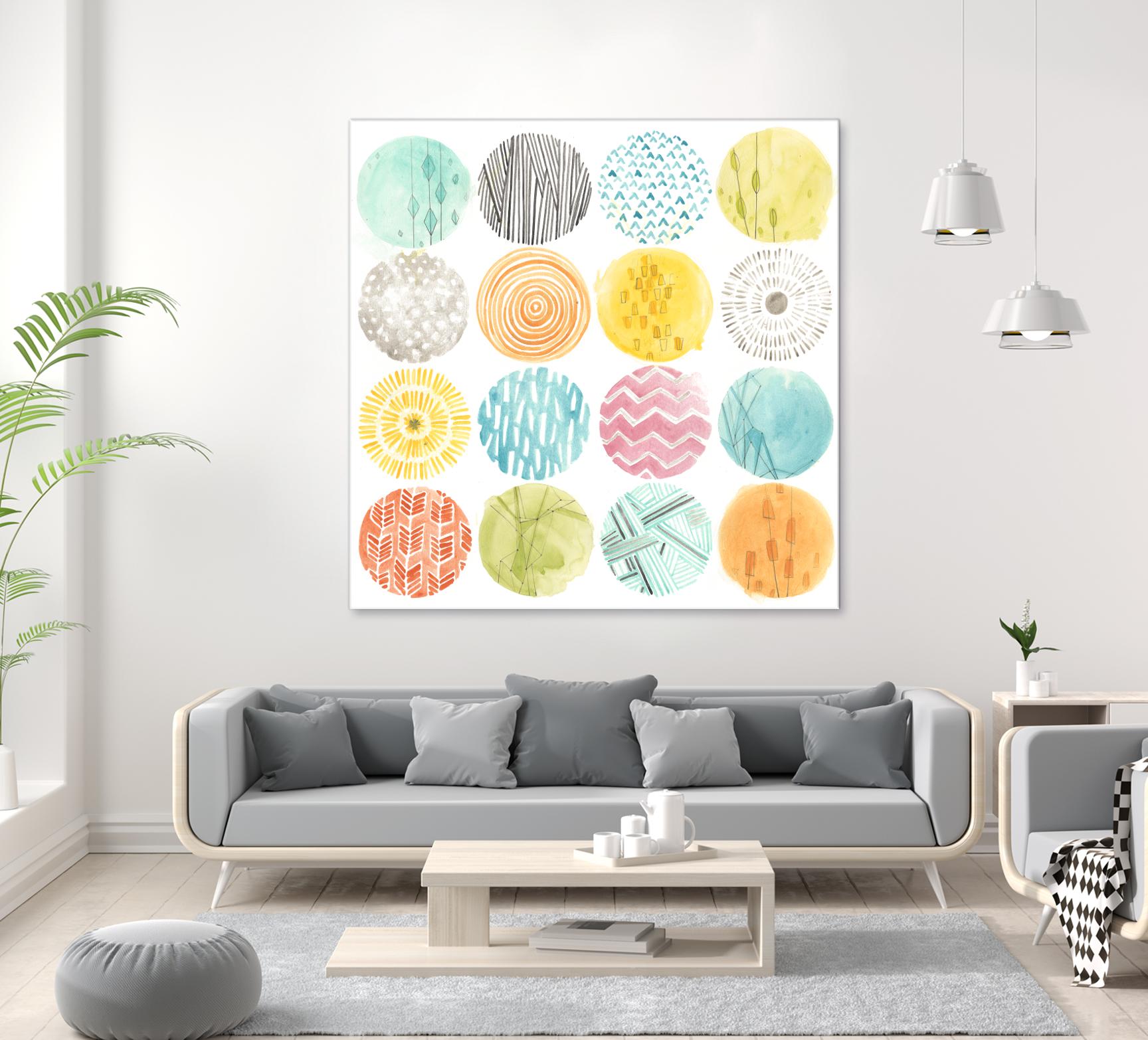 Pattern Pop II by June Erica Vess on GIANT ART - abstract