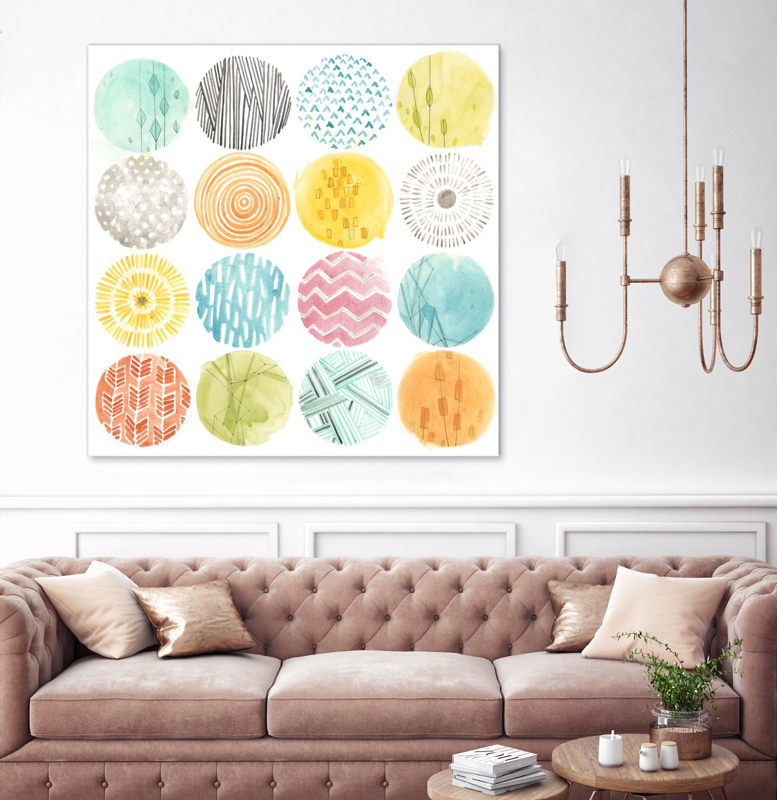 Pattern Pop II by June Erica Vess on GIANT ART - abstract