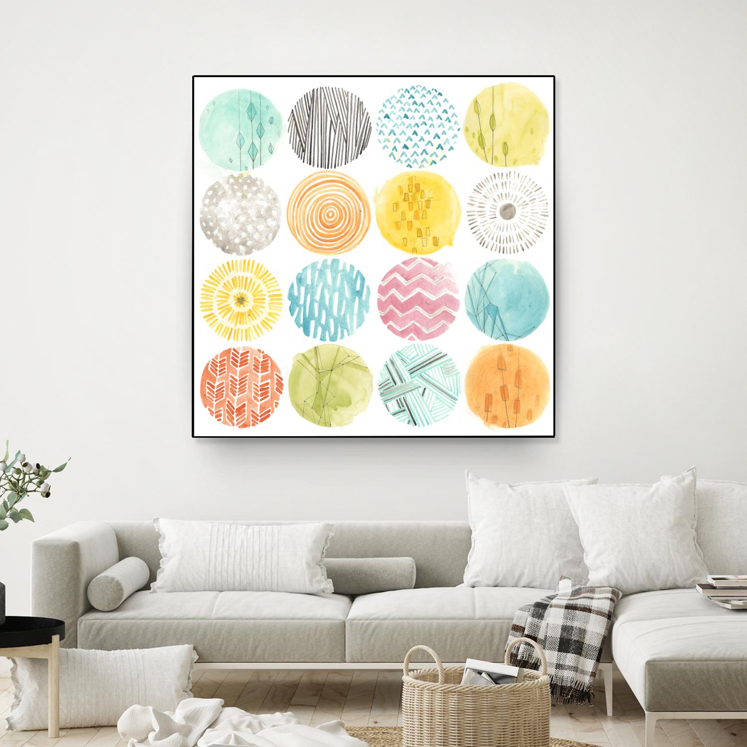 Pattern Pop II by June Erica Vess on GIANT ART - abstract