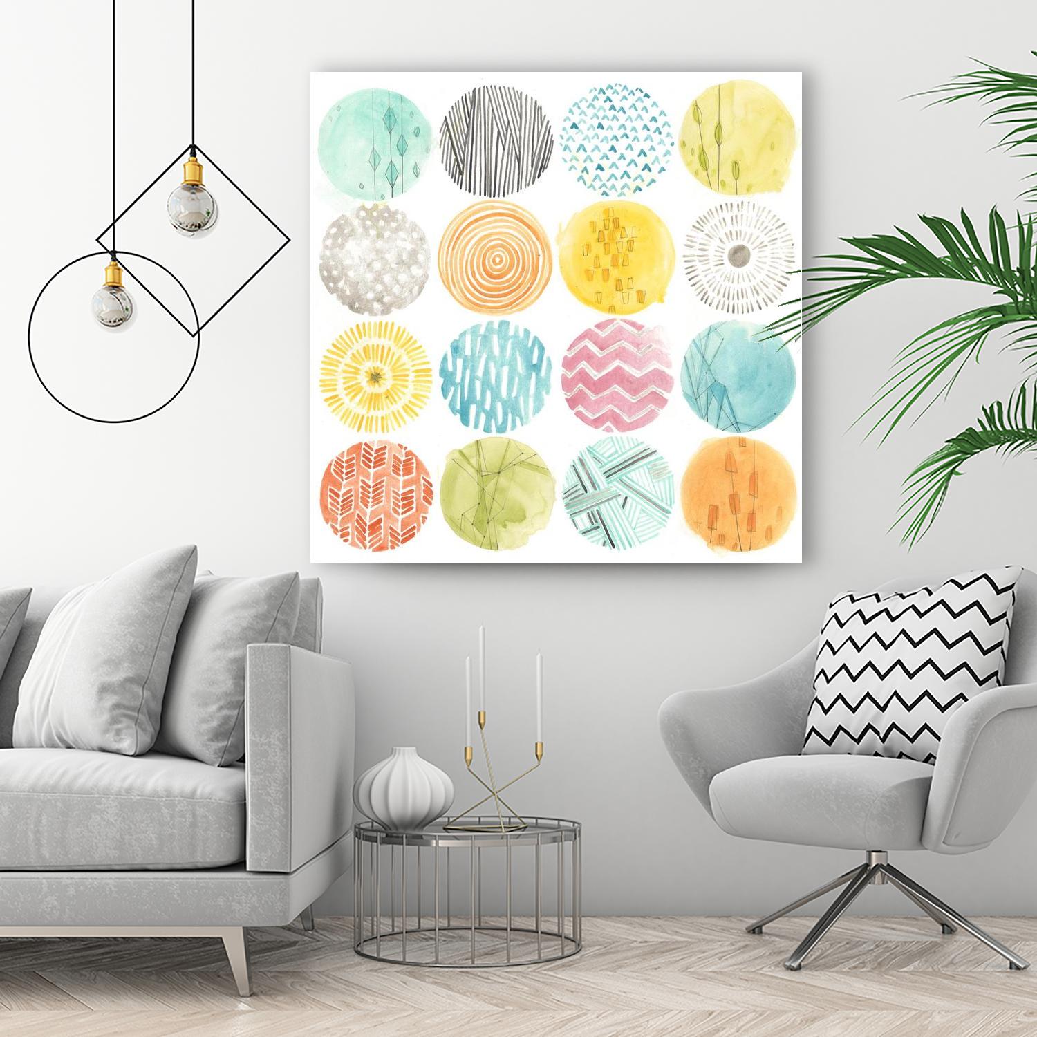 Pattern Pop II by June Erica Vess on GIANT ART - abstract