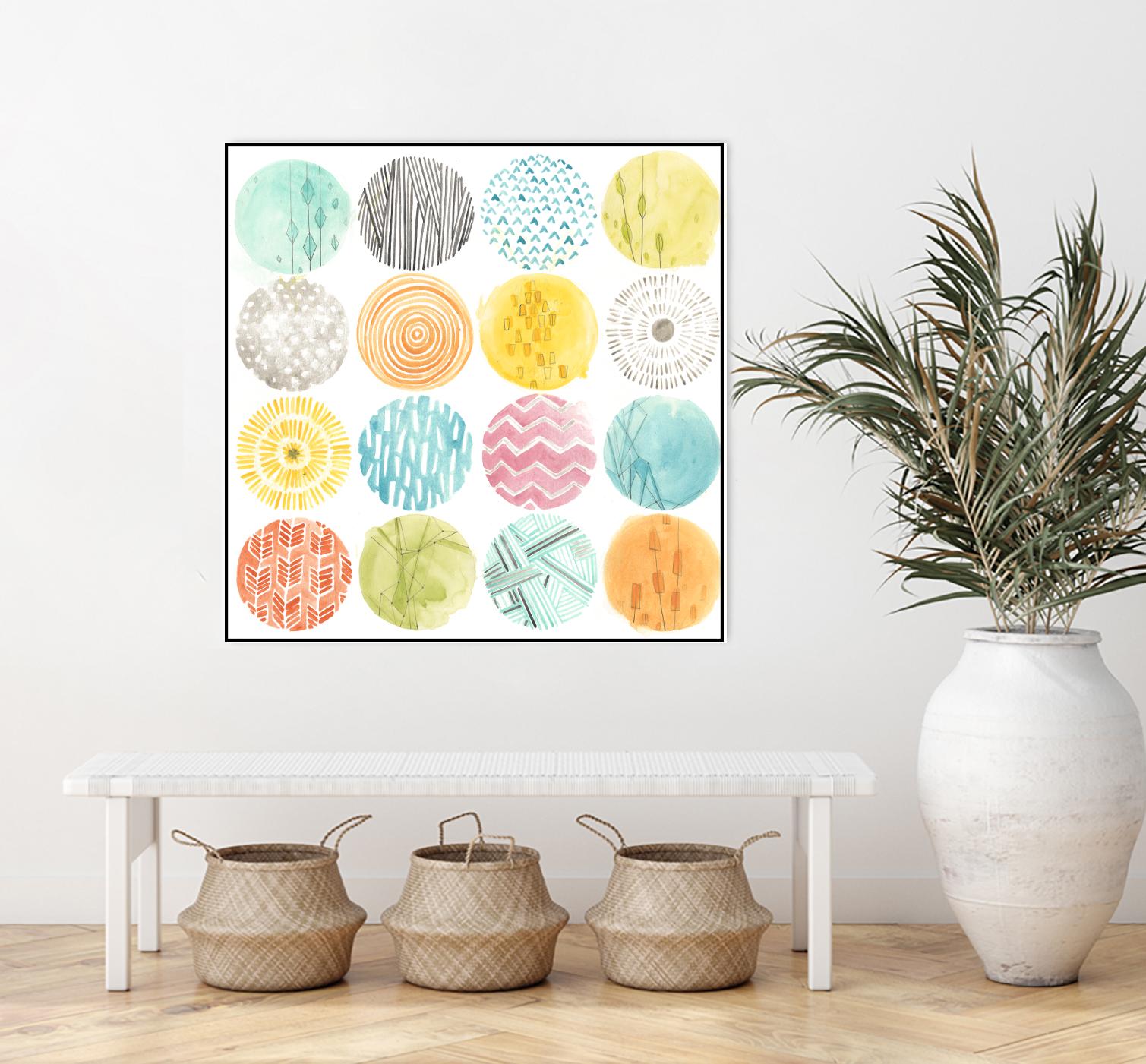 Pattern Pop II by June Erica Vess on GIANT ART - abstract