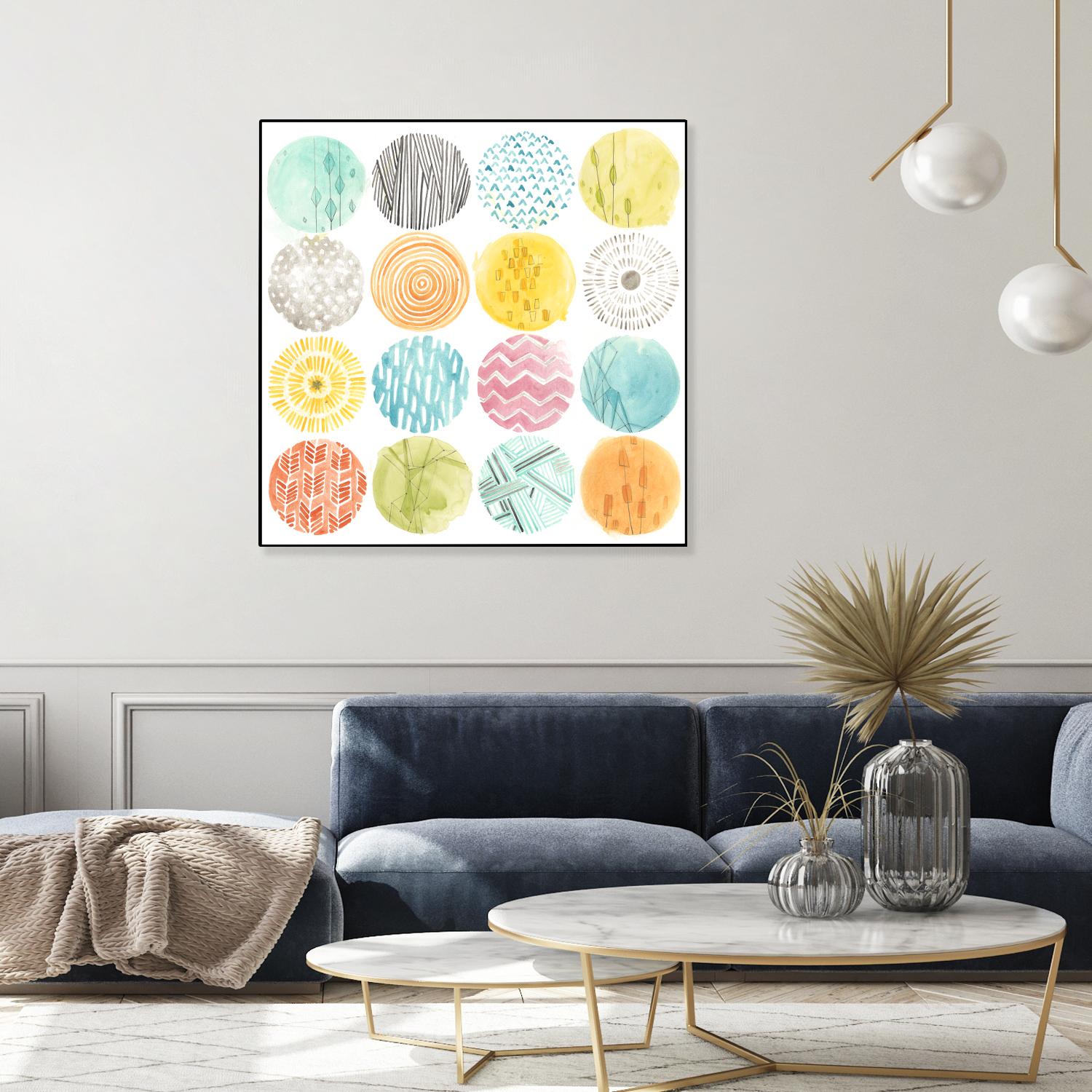 Pattern Pop II by June Erica Vess on GIANT ART - abstract