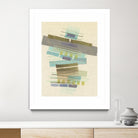 Balancing II by Nikki Galapon on GIANT ART - blue abstract