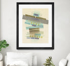 Balancing II by Nikki Galapon on GIANT ART - blue abstract