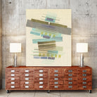 Balancing II by Nikki Galapon on GIANT ART - blue abstract