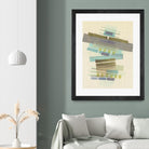 Balancing II by Nikki Galapon on GIANT ART - blue abstract