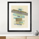 Balancing II by Nikki Galapon on GIANT ART - blue abstract