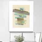 Balancing II by Nikki Galapon on GIANT ART - blue abstract