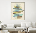 Balancing III by Nikki Galapon on GIANT ART - blue abstract