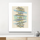 Balancing IV by Nikki Galapon on GIANT ART - blue abstract