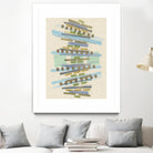 Balancing IV by Nikki Galapon on GIANT ART - blue abstract