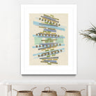 Balancing IV by Nikki Galapon on GIANT ART - blue abstract