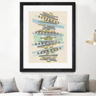 Balancing IV by Nikki Galapon on GIANT ART - blue abstract