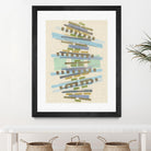 Balancing IV by Nikki Galapon on GIANT ART - blue abstract