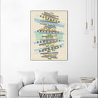 Balancing IV by Nikki Galapon on GIANT ART - blue abstract