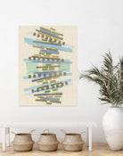 Balancing IV by Nikki Galapon on GIANT ART - blue abstract