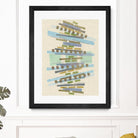 Balancing IV by Nikki Galapon on GIANT ART - blue abstract