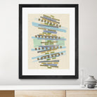 Balancing IV by Nikki Galapon on GIANT ART - blue abstract