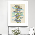 Balancing IV by Nikki Galapon on GIANT ART - blue abstract