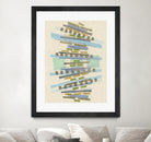 Balancing IV by Nikki Galapon on GIANT ART - blue abstract