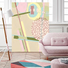 Elevated Pod I by Nikki Galapon on GIANT ART - green abstract