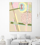 Elevated Pod I by Nikki Galapon on GIANT ART - green abstract