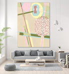 Elevated Pod I by Nikki Galapon on GIANT ART - green abstract