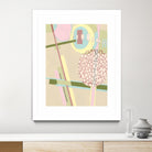 Elevated Pod I by Nikki Galapon on GIANT ART - green abstract