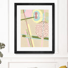 Elevated Pod I by Nikki Galapon on GIANT ART - green abstract