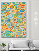 Overlapping Ovals I by Nikki Galapon on GIANT ART - abstract
