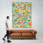 Overlapping Ovals II by Nikki Galapon on GIANT ART - abstract