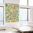 Overlapping Ovals II by Nikki Galapon on GIANT ART - abstract