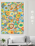 Overlapping Ovals II by Nikki Galapon on GIANT ART - abstract