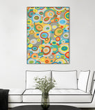Overlapping Ovals II by Nikki Galapon on GIANT ART - abstract