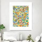 Overlapping Ovals II by Nikki Galapon on GIANT ART - abstract