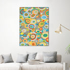 Overlapping Ovals II by Nikki Galapon on GIANT ART - abstract